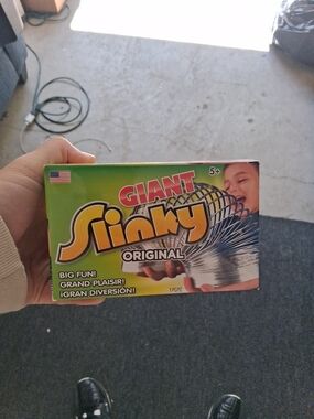 Slinky Giant Slinky - Green and Yellow